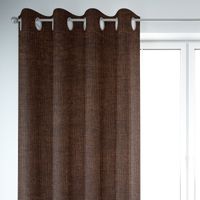 SCHÖNER LEBEN. Thermovorhang Akustik INUIT braun 245cm
