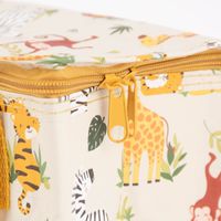 Sass & Belle Mini Kühltasche Savannah Safari creme gelb mehrfarbig 21x16x13cm