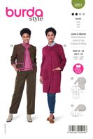 81115-Burda-Schnittmuster-5951-Damen-Jacke-und-Mantel-5951-SB-EU.jpg Burda Schnittmuster 5951 Damen Jacke & Mantel