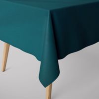 Baumwollstoff Dekostoff Canvas einfarbig azurblau 1.4m Breite