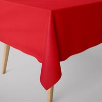 Baumwollstoff Dekostoff Canvas einfarbig tomatenrot 1.4m Breite