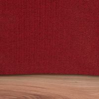 Ösengardine Chevron feine Zickzacklinien abdunkelnd rot schwarz 140x260cm
