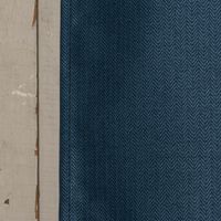 Ösengardine Chevron feine Zickzacklinien abdunkelnd marineblau schwarz 140x260cm
