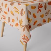 81334-Dekostoff-Halbpanama-Leinenlook-Watercolor-Falling-Leaves-Herbstblaetter-natur-terra-1-40m-Breite-KW36-2022-199860Capture0002Tischdecke.jpg Dekostoff Watercolor Falling Leaves Herbstblätter natur terra 1.40m
