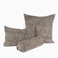 Samtstoff Polsterstoff Digitaldruck Terrazzo taupe rosa 1.50m