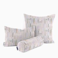 Dekostoff Baumwolle Denise Soft Aquarell Streifen pastell lila 1.40m