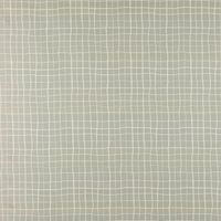 Dekostoff Baumwollstoff Marloes5 Gitter Karo grau weiß 1.40m