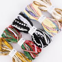 Rico Design Bänder Set Lucky Dip 30 Stück verschiedene Farbkombinationen