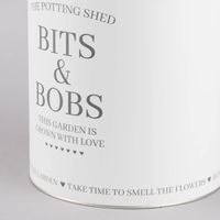 Aufbewahrungsdose mit Deckel Potting Shed Bits & Bobs groß 22x17cm hellgrün oder weiß