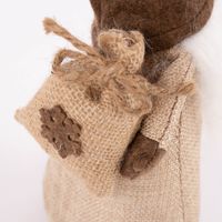 Wichtel aus Stoff natur braun 26x12x9cm verschiedene Ausführungen