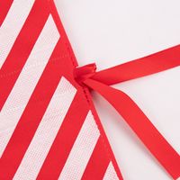 Rico Design Geschenktasche Streifen rot weiß 20x30cm