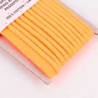 Rico Design Paspelband Baumwolle einfarbig neon orange 3 Meter