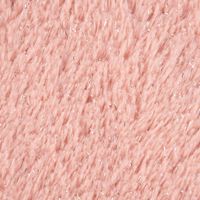 Fellimitat Kunstfell mit Lurex Glitzer rosa silberfarbig 1.5m Breite