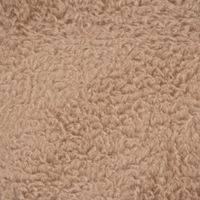 Wellness Fleece Doubleface einfarbig sand 1.45m Breite