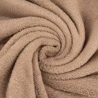 Wellness Fleece Doubleface einfarbig sand 1.45m Breite