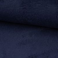 Wellness Fleece Doubleface einfarbig dunkelblau 1.45m Breite