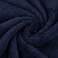 Wellness Fleece Doubleface einfarbig dunkelblau 1.45m Breite