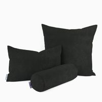 Möbelstoff Polsterstoff Dekostoff Cordstoff Antonin schwarz 1.40m
