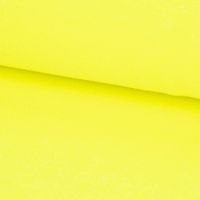 Strickschlauch Bündchenstoff fein NEON gelb meliert 35cm Breite