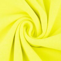 Strickschlauch Bündchenstoff fein NEON gelb meliert 35cm Breite