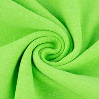 Strickschlauch Bündchenstoff fein NEON grün meliert 35cm Breite