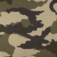 French Terry Sommersweat VINTAGE ARMY Camouflage schlamm hellgrün arm