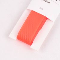 Rico Design Ripsband einfarbig 16mm neonorange 3 Meter