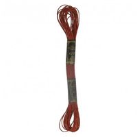 Lurex Stickgarn rot 8m