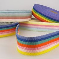 81992-Gurtband-robust-fuer-Taschen-gestreift-multicolor-40mm-breit--mehrfarbiges-wettband.jpg Gurtband robust für Taschen gestreift multicolor 40mm breit