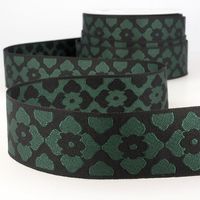 82042-Jacquard-Borte-Webborte-orientalische-Blumen-schwarz-gruen-40mm-breit-orient-jacquard-borte--2-.jpg Jacquard-Borte Webborte orientalische Blumen schwarz grün 40mm breit