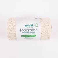 Makramee Kordel recycelte Baumwolle 3mm 95m 330g verschiedene Farben