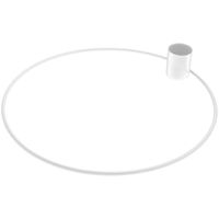 Rico Design Kerzenhalter Dekoring mit Stabkerzentülle Metall verschiedene Farben 20cm