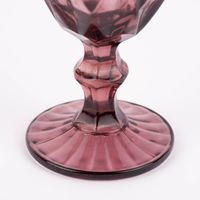 82382-Weinglas-Diamantmuster-gepraegt-Glas-lila-17x9cm-KW44-2022-205672Capture0016.jpg Weinglas Diamantmuster geprägt Glas lila 17x9cm