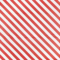 Rico Design Seidenpapier Streifen rot weiß 50x70cm 5 Bogen