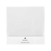 Rico Design Origami Papier Sterne 32 Blatt weiß transparent 15x15cm