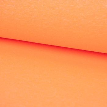 Melange Jersey NEON einfarbig neon orange meliert 1.45m Breite