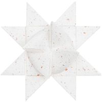 Rico Design Papierstreifen Fröbelsterne Recyclingpapier weiß 60 Papierstreifen