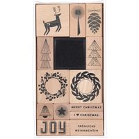 Rico Design Stempelset I love Christmas 14teilig