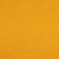 Sweatstoff Sherpa Fleece dünn einfarbig ocker gelb 1.50m Breite