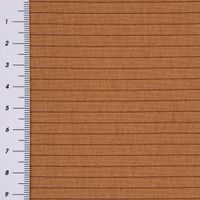 Feinstrick Jersey Mandy gerippt einfarbig camel 1.40m Breite