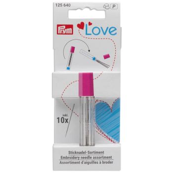 Prym Love Sticknadel Sortiment im Köcher 10 Stück