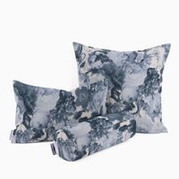 Dekostoff Baumwolle Dutch Floral Masterpiece Blüten blau weiß1.40m