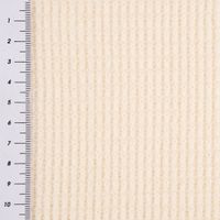 Strickstoff Viskosestrick SOFT WAFFLE kuschelweich uni ecru 1.4m