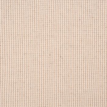 Strickstoff Waffelstrick mit Leinen natur meliert 1.45m Breite