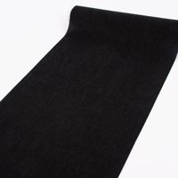 Deko Tischband Samtoptik einfarbig schwarz 28x300cm