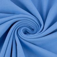 Baumwolljersey Organic Bio Jersey einfarbig blau 1.5m Breite