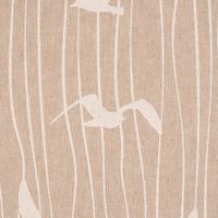 Dekostoff Iconic Seagull Stripe Möwen Streifen natur weiß 1.40m