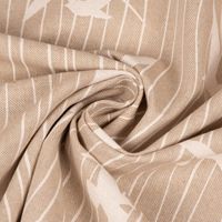 Dekostoff Iconic Seagull Stripe Möwen Streifen natur weiß 1.40m