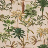 Outdoorstoff Dralon Digitaldr. Palmtree Tropical Jungle Palmen natur g