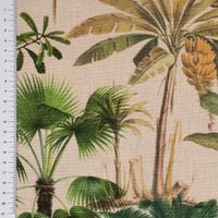Outdoorstoff Dralon Digitaldr. Palmtree Tropical Jungle Palmen natur g